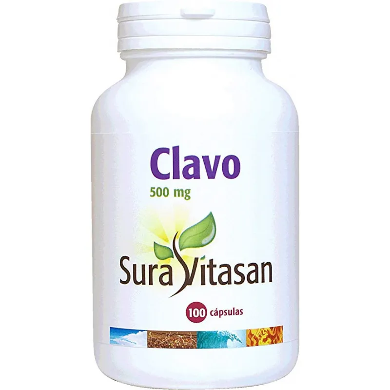 Clavo 500 mg sura vitasn 100 cápsulas, Sura Vitasan