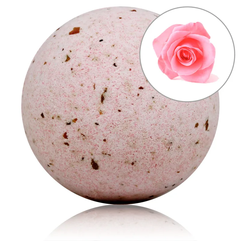 Bomba de banho espumosa de rosas/pétalas 140 g, Sys