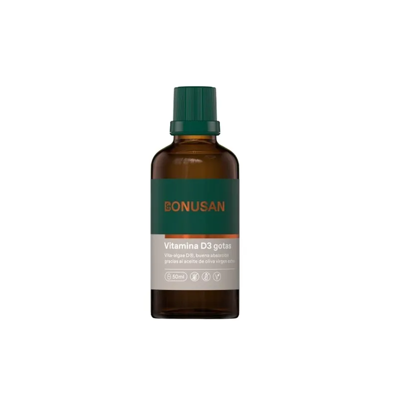 Vitamina d3 gotas 50 ml, Bonusan