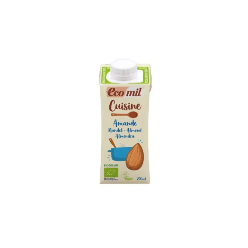 Cuisine almendra BIO 200 ml, Ecomil