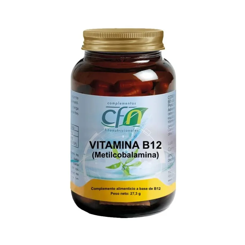 Vitamina b12 metilcobalamina 1000 ug 60 cápsulas, Cfn