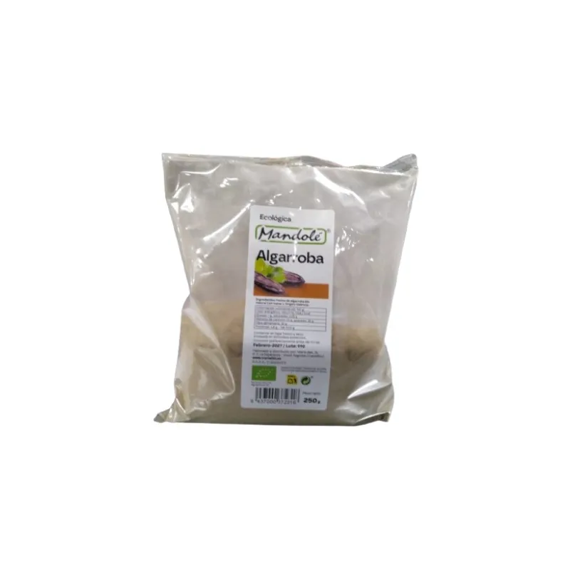 Harina algarroba BIO 250 g, Mandole
