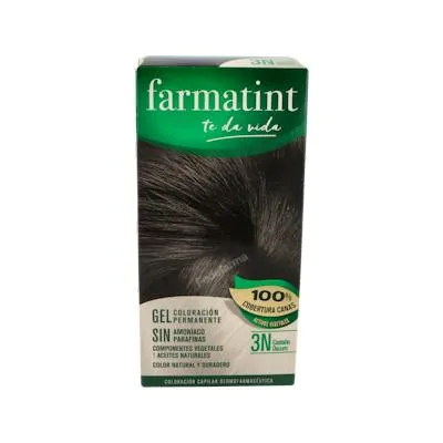Gel 3N castaño oscuro 135 ml, Farmatint
