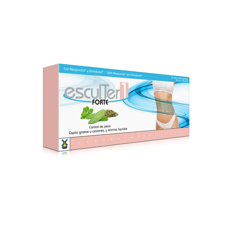 Esculter 1 forte 40 comprimidos 20 viales, Tegor