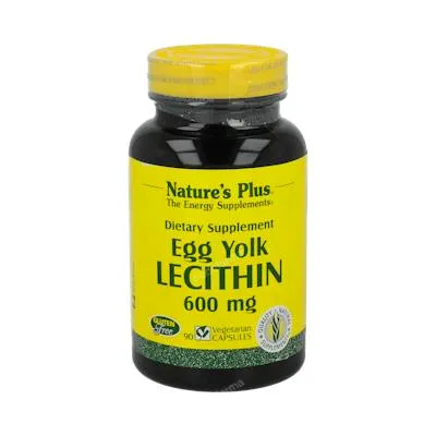 Lecitina de huevo 600 mg 180 cápsulas, Natures Plus