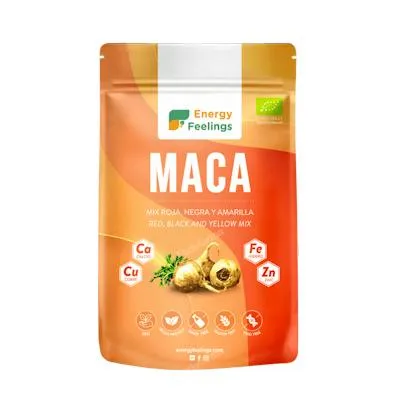 Maca polvo sin gluten BIO 200 g, Energy Feelings