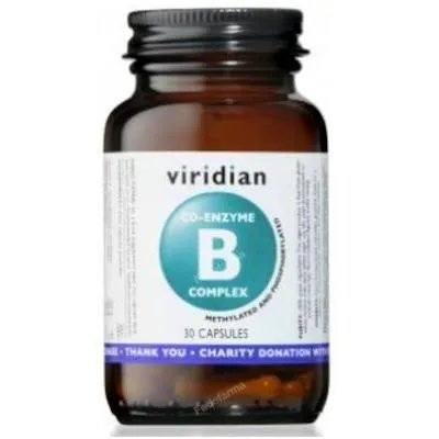 Coenzyme B complex 30 cápsulas vegetales, Viridian