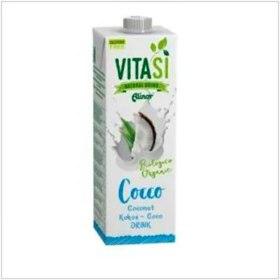 Bebida vegetal de coco sin gluten BIO 1 l, Vitasi