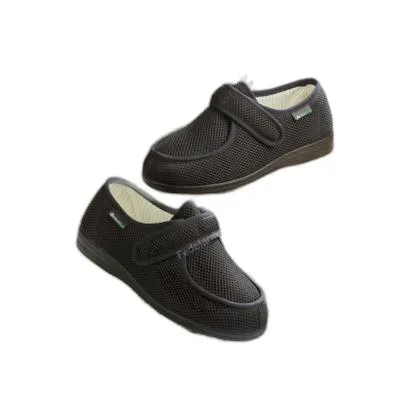 Zapato wallaby rejilla negro 45, Emo