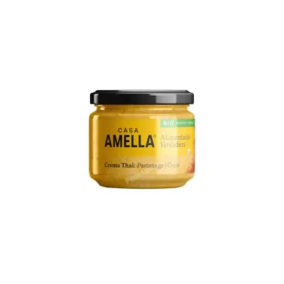 Bowl de crema thai: zanahoria y coco s/g s/l sin aditivo bajo en sal BIO 260 g, Casa Amella