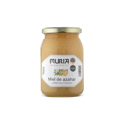 Tarro de Miel Azahar cruda 500 g, Muria