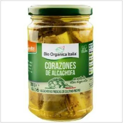 Cœurs d'artichauts demeter 280 g, Bio Organica Italia