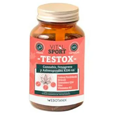 Testox vital sport 60 cápsulas, Webotanix