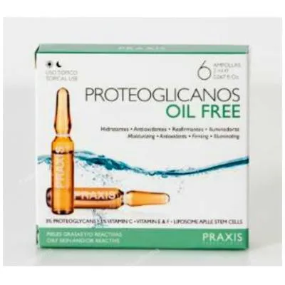 Proteoglicanos oil free 6 ampollas, Praxis