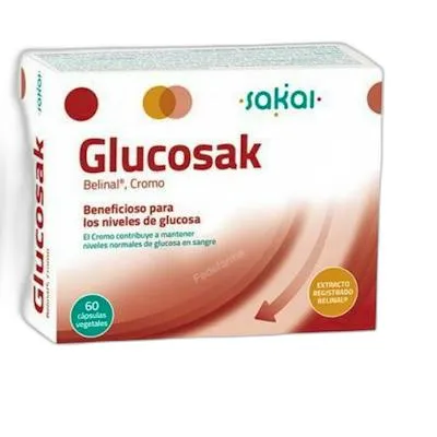 Glucosak 60 cápsulas, Sakai