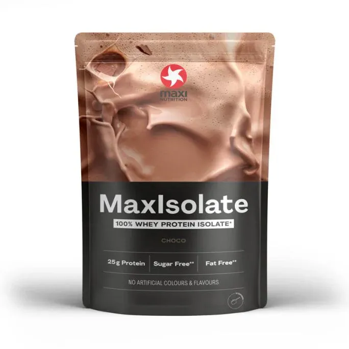 Maxisolate Chocolate Isolated Protein 1000 g, Maxi Nutricion