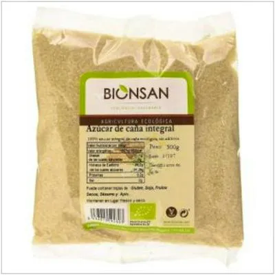 Azúcar de caña integral BIO 500 g, Bionsan