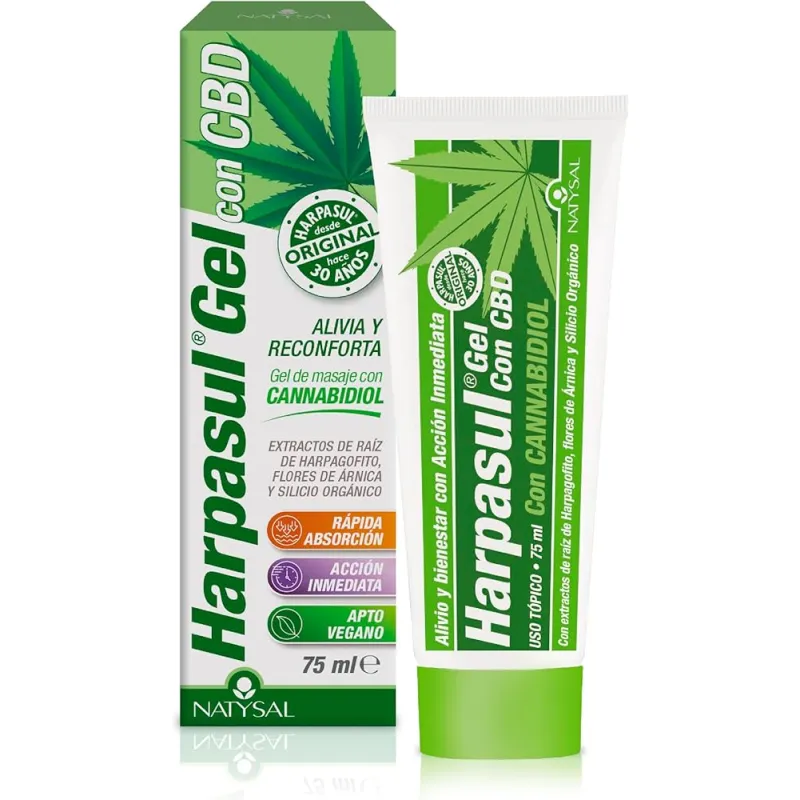 Harpasul gel con cbd 75 ml, Natysal