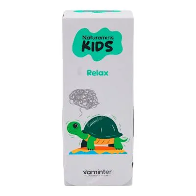 Naturamins kids jarabe relax 150 ml, Vaminter