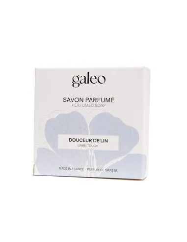 Jabón pastilla perfumada dulzura de lino, Galeo
