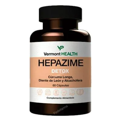 Hepazime 60 cápsulas, Vermont Health
