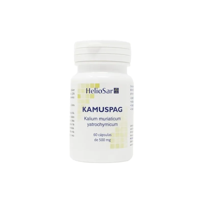 Kamuspag 60 cápsulas, Heliosar