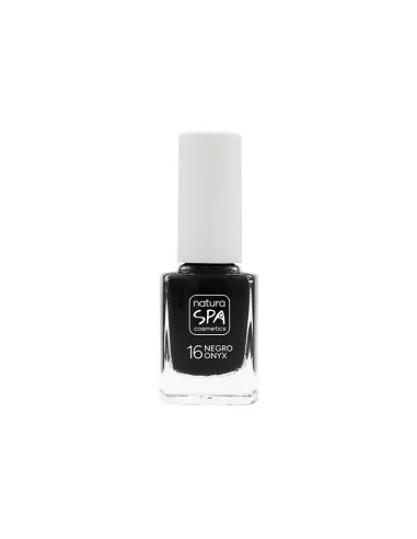 Nagellack 16 schwarz onyx, Naturaspa
