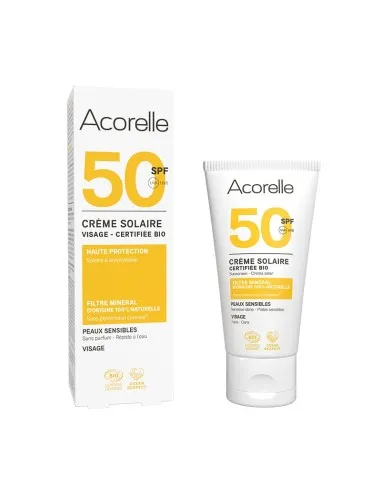 Crema solar facial SPF50, Acorelle
