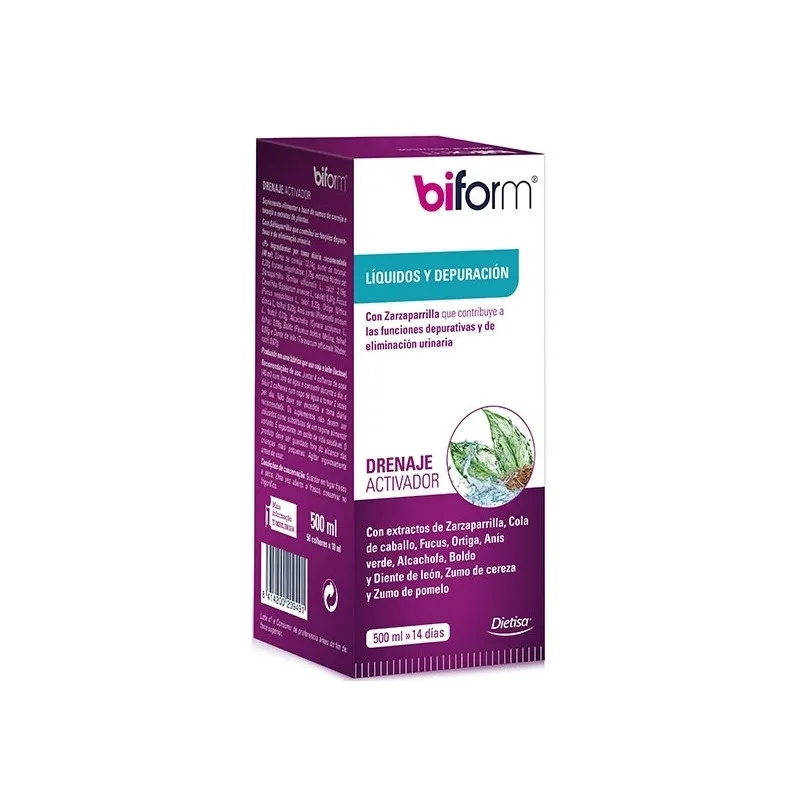 Drenaje activador 500 ml, Biform