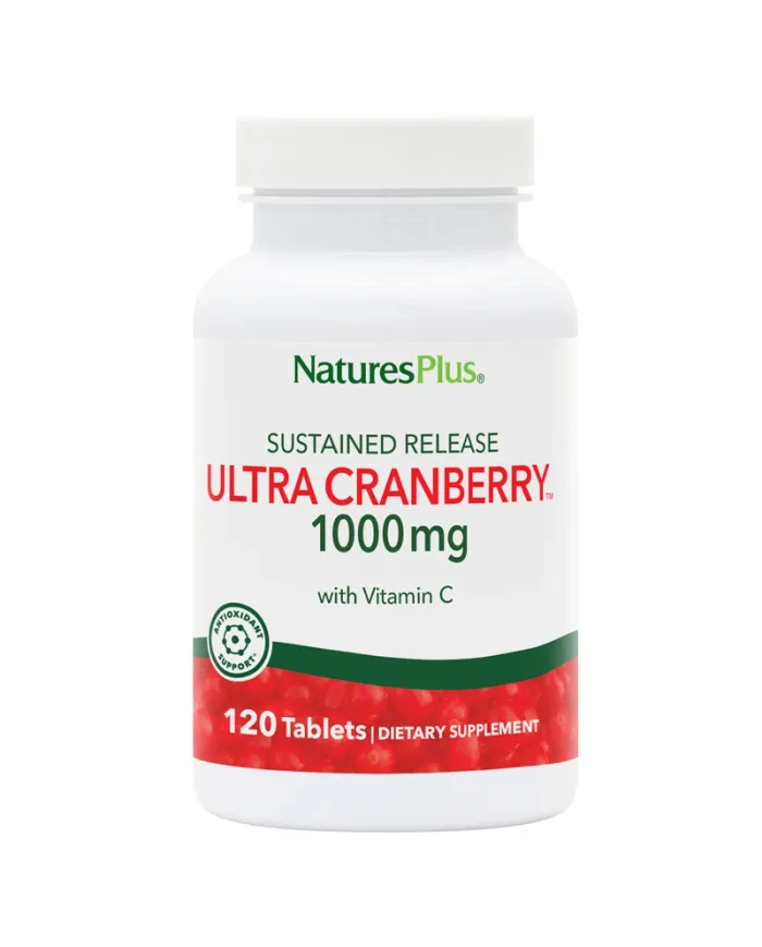 Cranberry ultra 1000 mg n/p 120 comprimés, Natures Plus