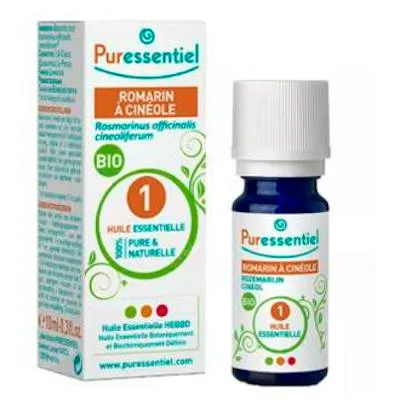 Olio essenziale di rosmarino cineolo BIO 10 ml, Puressentiel
