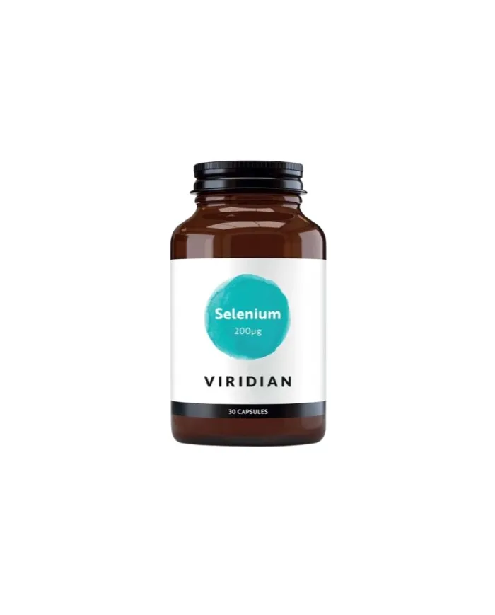 Selenio 200ug 30 cápsulas, Viridian