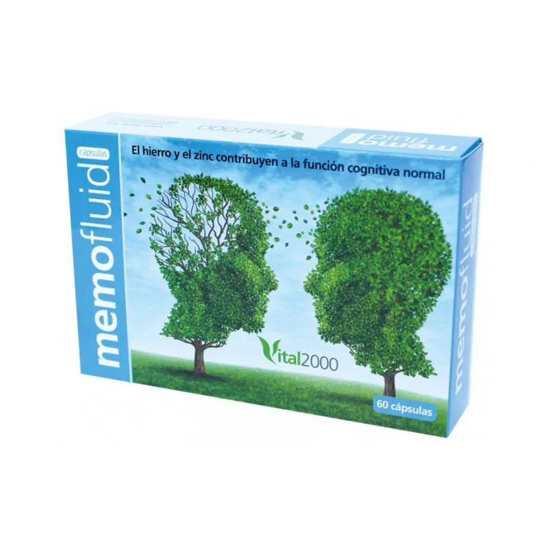Memofluid 60 cápsulas, Vital2000