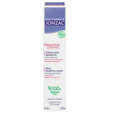 Crema rica reactive control 40 ml, Jonzac Eco-bio