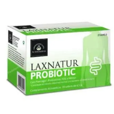 Laxnatur probiótico 20 saquetas, El Naturalista