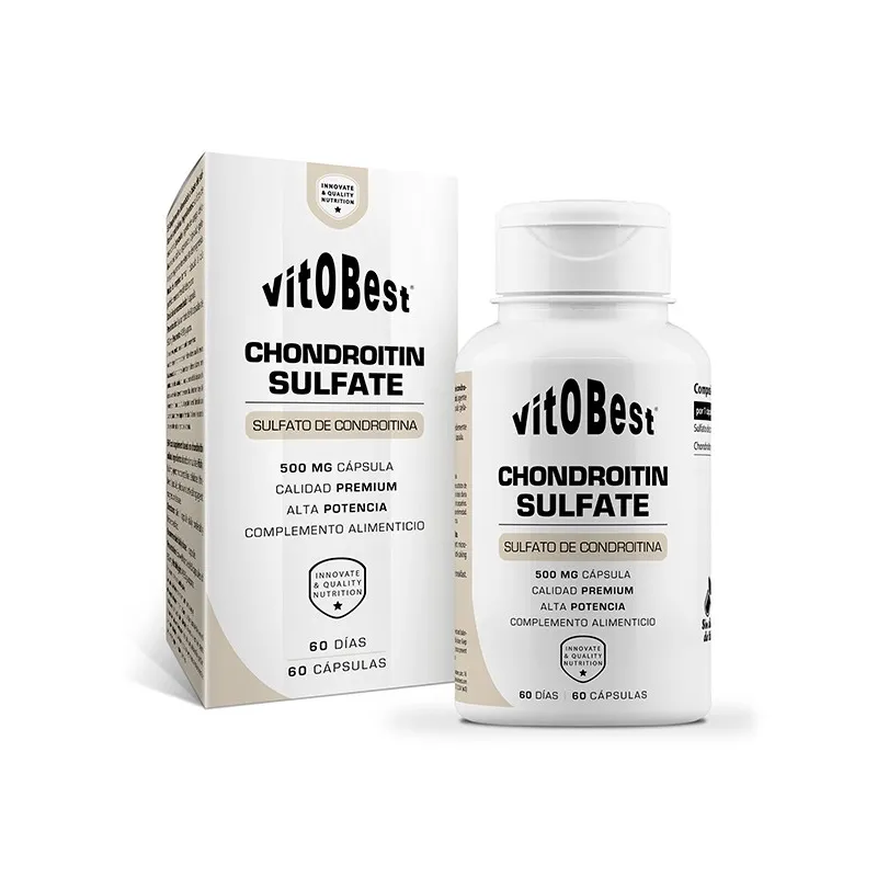 Sulfato condroitina 500 mg vitobest 60 cápsulas, Vit.o.best