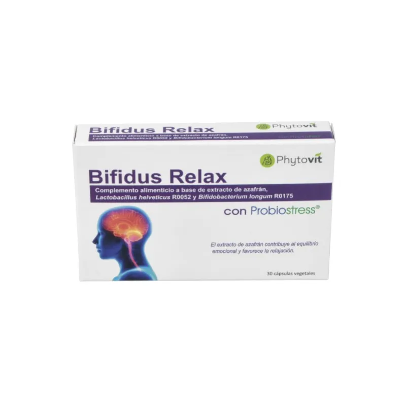 Bifidus relax con probiostress 30 cápsulas, Phytovit