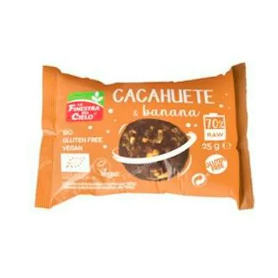 Energy ball arachidi-banana senza glutine BIO 20 pz., La Finestra Sul Cielo