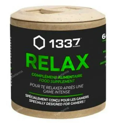 1337 relax 60 cápsulas, 1337 Pharma
