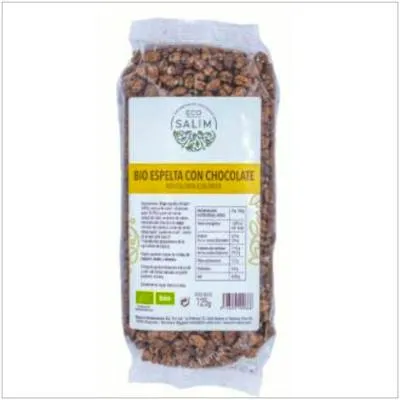 Espelta hinchada con chocolate BIO 125 g, Eco Salim