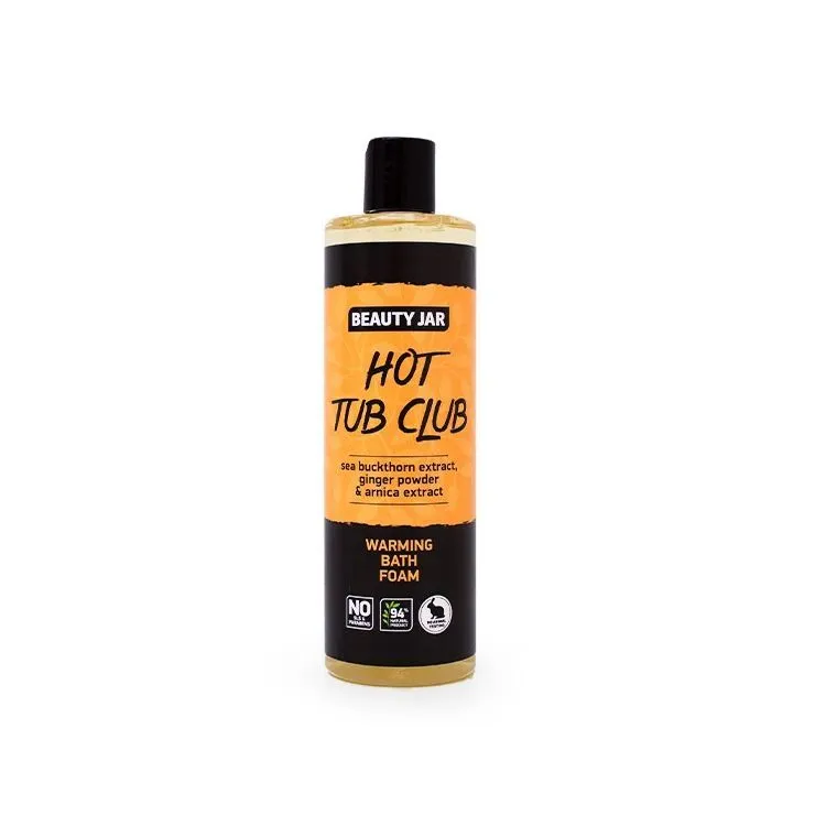 Warming effect bath foam - Hawthorn, Ginger and Arnica, Beauty Jar