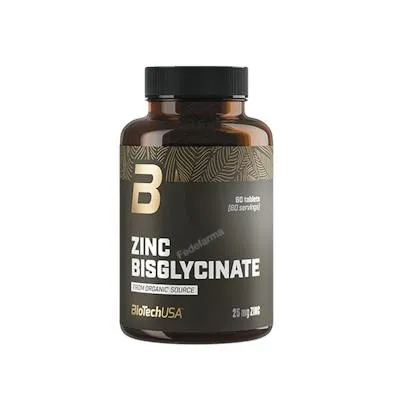 Zinc bisglycinate 60 comprimidos, Biotechusa