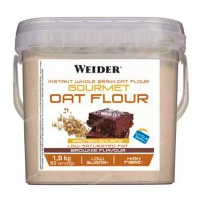 Harina de avena brownie 1,9 kg, Weider