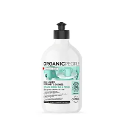 Líquido para a loiça do bebé. green tea & peach BIO 500 ml, Organic People