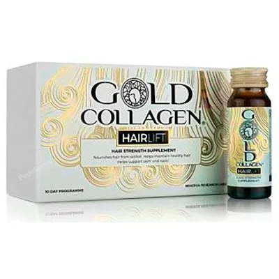 Hairlift 10 ampollas, Gold Collagen