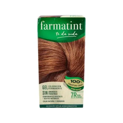 Gel 7R rubio cobrizo 135 ml, Farmatint