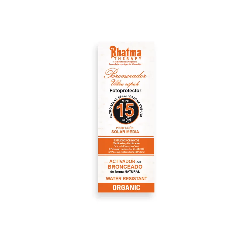 Bronceador ultra rapi 100mlf15, Rhatma