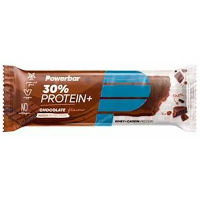 Barritas proteinplus 30% Chocolate 15barritas, Power Bar