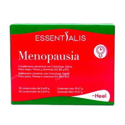 Essentialis menopausia 30 comprimidos, Heel