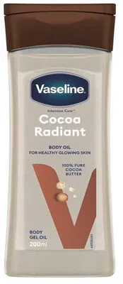 Olio corpo cocoa radiant oil 200 ml, Vaseline